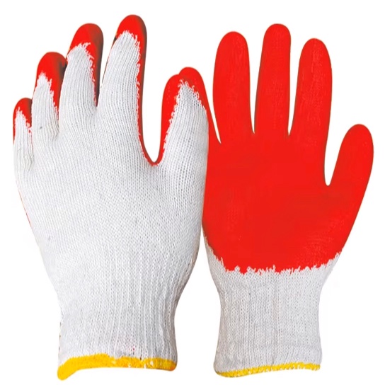 Red Palm Cotton Glove-红胶手套