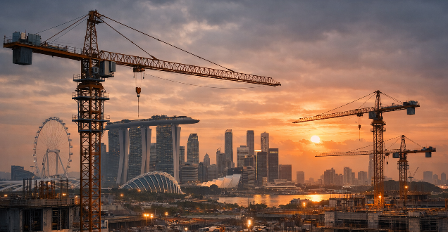 新加坡建筑业现状：黄金期已过，进入“高压博弈时代”