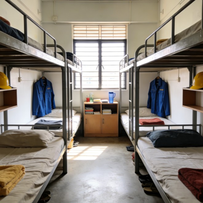 3A Joo Koon 有20张床位可短租