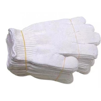 White Cotton Glove 700g-棉纱手套