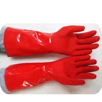 Red Rubber Glove 10"-红橡胶手套