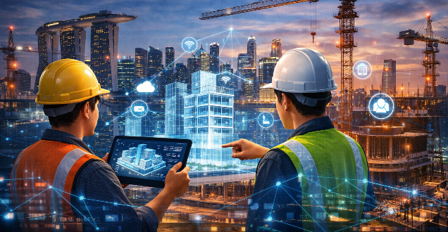 新加坡多部门联合推进，建筑行业正式迈入数字化时代