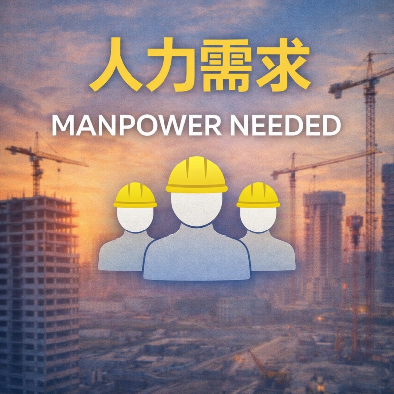 因工地赶工需要木工铁工有资源的老板请联系我83916688