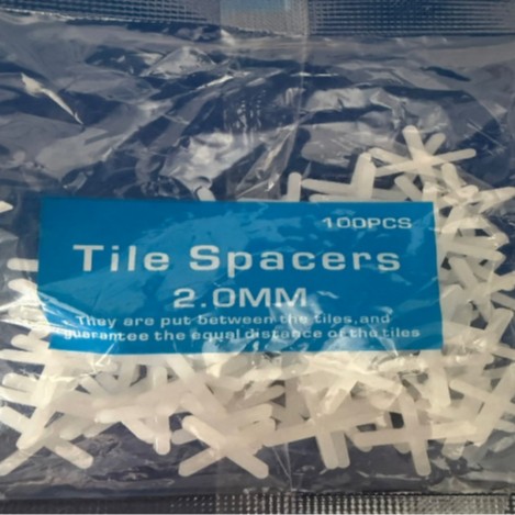 2.0mm瓷砖十字架100粒/包