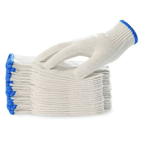 白纱棉线尼龙手套12双/包