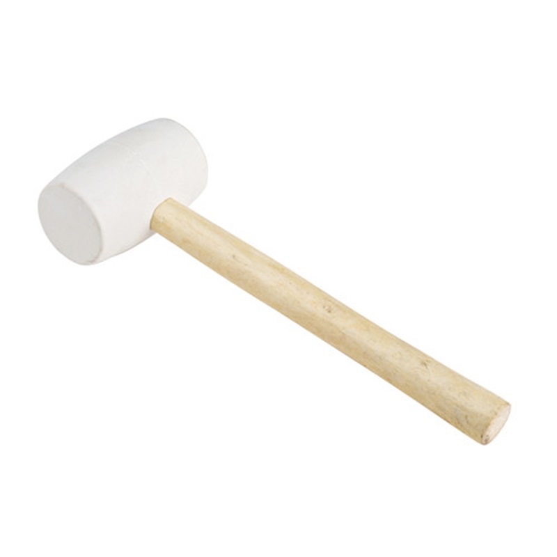 500g白色橡胶锤子-White Rubber Mallet