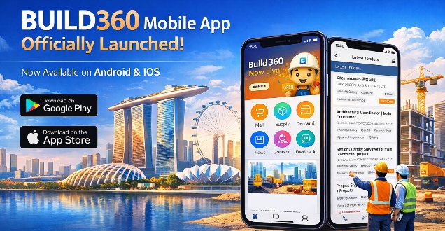 BUILD360 正式上线：安卓与 iOS 双平台全面发布，开启新加坡建筑行业数字化新时代